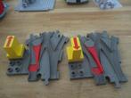 SET DUPLO TREINWISSELS, Kinderen en Baby's, Speelgoed | Duplo en Lego, Ophalen of Verzenden, Gebruikt, Complete set, Lego