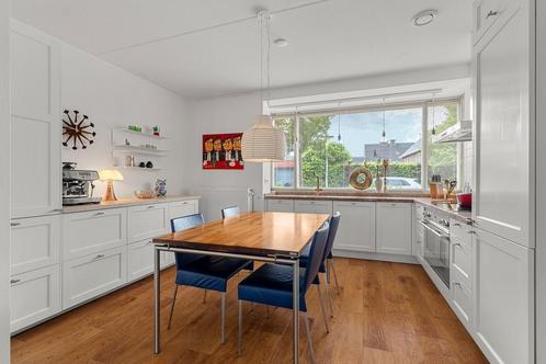 Montis Mila Design Eetkamerstoelen - 4 stuks, Huis en Inrichting, Stoelen, Gebruikt, Vier, Leer, Blauw, Ophalen of Verzenden