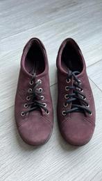 Ecco schoenen aubergine paars, Verzenden, Zo goed als nieuw, Overige kleuren, Sneakers of Gympen