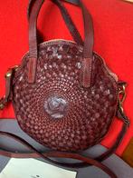 Campomaggi bruin leren hand een schoudertas., Sieraden, Tassen en Uiterlijk, Ophalen of Verzenden, Zo goed als nieuw, Bruin, Schoudertasje