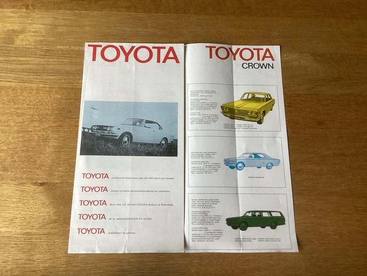 Toyota Brochure - Diverse Modellen, Boeken, Auto's | Folders en Tijdschriften, Gelezen, Toyota, Ophalen of Verzenden