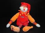 MOULIN ROTY POPJE DRAGOBERT VELOURS WIT MET ORANJE, Kinderen en Baby's, Speelgoed | Knuffels en Pluche, Verzenden, Nieuw, Overige typen