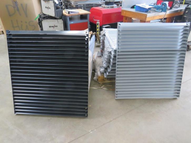 ventilatierooster muurrooster lamellenrooster gecoate nieuw, Doe-het-zelf en Verbouw, Ventilatie en Afzuiging, Nieuw, Ventilator