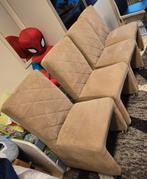 velours stoelen fauteuils zitplaatsen keuken, Huis en Inrichting, Stoelen, Ophalen of Verzenden, Zo goed als nieuw, Twee
