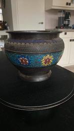 Chinese cloisonne jardinière 19 e eeuw, Ophalen of Verzenden
