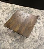 Salon/Bijzettafel hout/metaal E-1688 Direct/leverbaar, 50 tot 100 cm, Nieuw, Metaal, Minder dan 50 cm