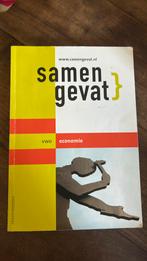 Samengevat vwo economie, Boeken, Schoolboeken, Ophalen of Verzenden, Zo goed als nieuw, VWO, Economie