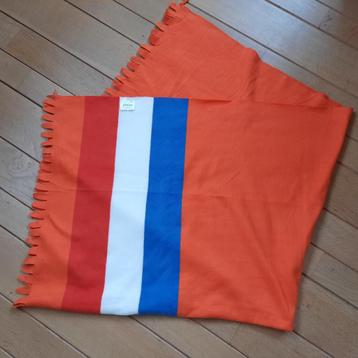 Plaid fleecedeken oranje Nederlandse Vlag - nieuw - beschikbaar voor biedingen