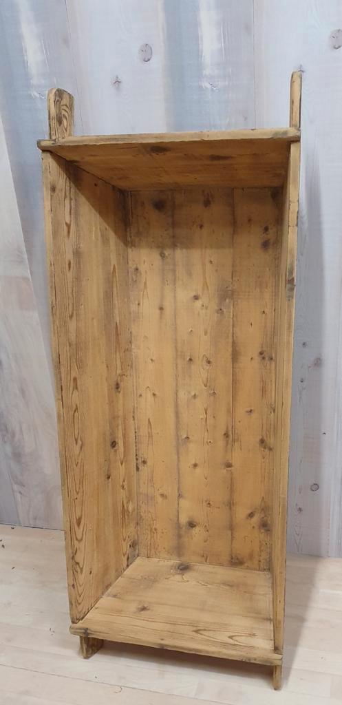 Oude houten bak of trog met handvaten, Antiek en Kunst, Curiosa en Brocante, Ophalen