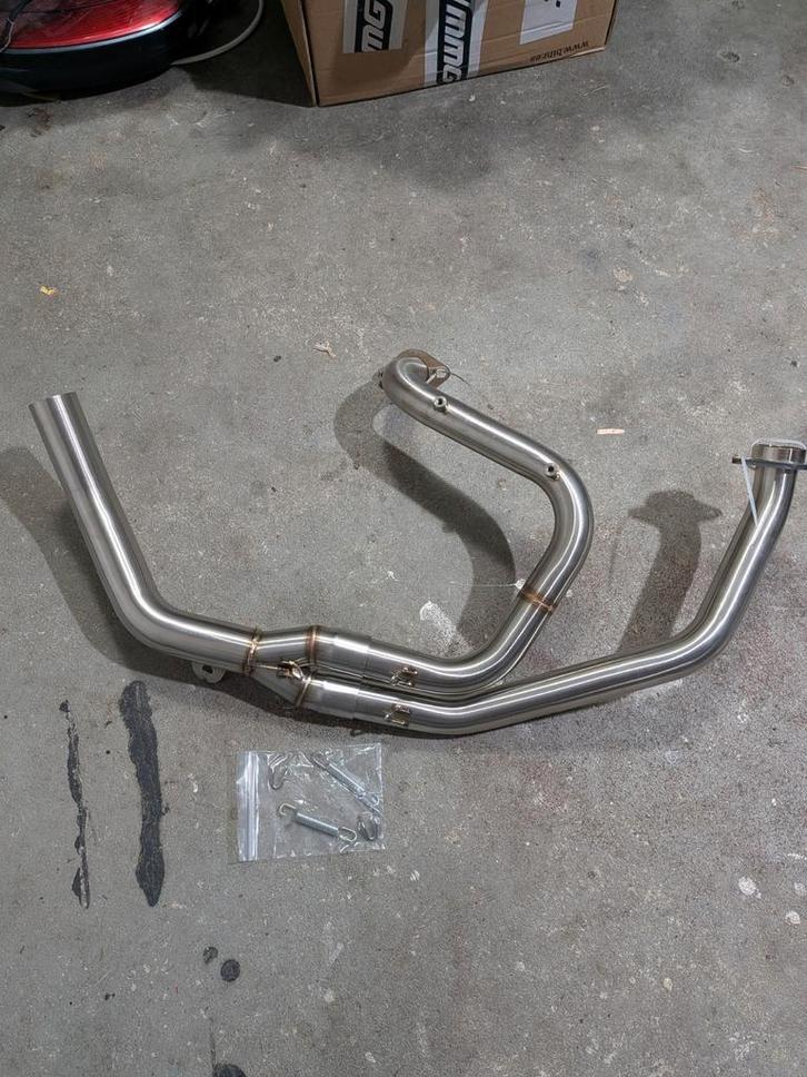 Transalp XL 650 V uitlaatbocht, Motoren, Onderdelen | Honda, Ophalen of Verzenden