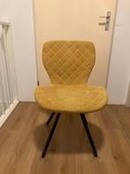 2x okergele eetkamerstoelen “Lucca” Kwantum, Huis en Inrichting, Ophalen, Gebruikt, Twee, Overige kleuren