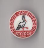Stork Ooievaar hanger Schoenen Duitsland, Verzamelen, Speldjes, Pins en Buttons, Gebruikt, Niet vindbaar, Niet vindbaar, Speldje of Pin