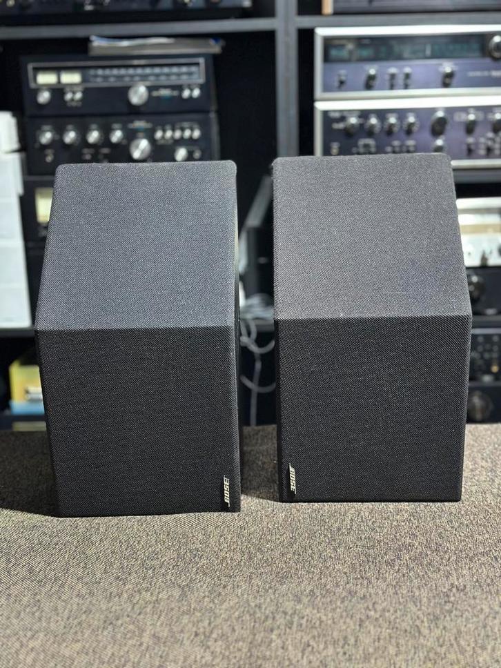 Bose 201 luidsprekers., Audio, Tv en Foto, Luidsprekers, Zo goed als nieuw, Front, Rear of Stereo speakers, Minder dan 60 watt