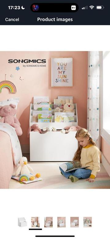 Children’s Bookshelf in White - NEW! beschikbaar voor biedingen