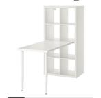 Tafelcombinatie/bureau wit/ IKEA, Huis en Inrichting, Ophalen, Zo goed als nieuw