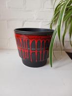 Vintage Fohr fat lava bloempot, Tuin en Terras, Bloempotten, Gebruikt, Fohr Keramik, Ophalen of Verzenden, Minder dan 25 cm