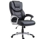 Luxe Bureaustoel zwart, Ophalen of Verzenden, Ergonomisch, Nieuw, Zwart