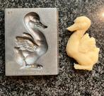 Nederlands tin marsepein mal vorm eend, Antiek en Kunst, Ophalen of Verzenden