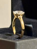 Nieuwe gouden ring met VS1-E diamant van 3.00 caraat!!, Sieraden, Tassen en Uiterlijk, Ringen, Nieuw, Ophalen of Verzenden, 17 tot 18