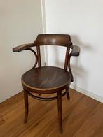 Oude houten stoel Thonet stijl, Huis en Inrichting, Stoelen, Gebruikt, Bruin, Thonet stoel, Ophalen of Verzenden