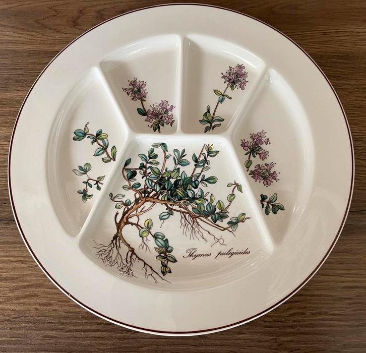 Villeroy&Boch Botanica fondue of BBQ bord, Antiek en Kunst, Antiek | Servies los, Ophalen of Verzenden