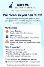 Cleaning Service We clean so you can relax!, Vacatures, Overige niveaus, Vanaf 10 jaar