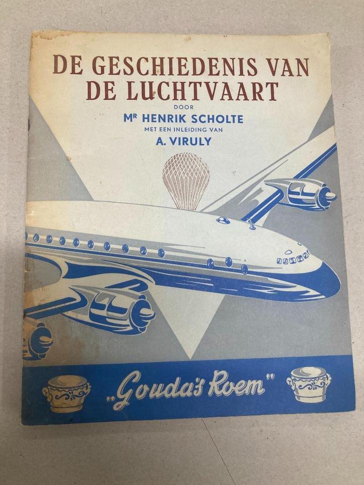 T.K. De geschiedenis van de Luchtvaart Gouda' s Roem, Boeken, Prentenboeken en Plaatjesalbums, Gelezen, Prentenboek, Ophalen of Verzenden
