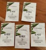 Clarins Re-move purifying cleansing gel reiniger 5 sachets, Ophalen of Verzenden, Nieuw, Gehele gezicht, Reiniging