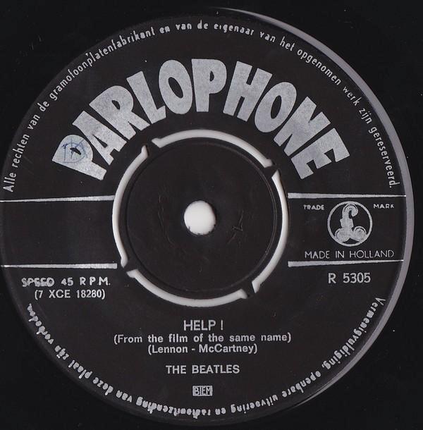 the Beatles - Help ! / I'm down. (1965) Juke-Box Single, Cd's en Dvd's, Vinyl Singles, Gebruikt, Single, Pop, 7 inch, Ophalen of Verzenden