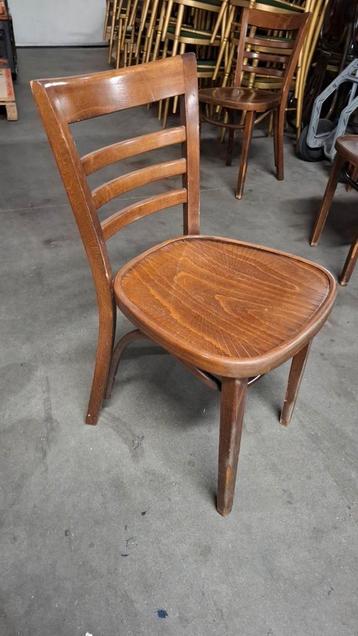 12 thonet cafe horeca stoelen +PRINT bentwood hout HUTTEN beschikbaar voor biedingen