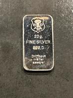 20 gram drijfhout ziverbaar 999, Postzegels en Munten, Ophalen of Verzenden, Zilver