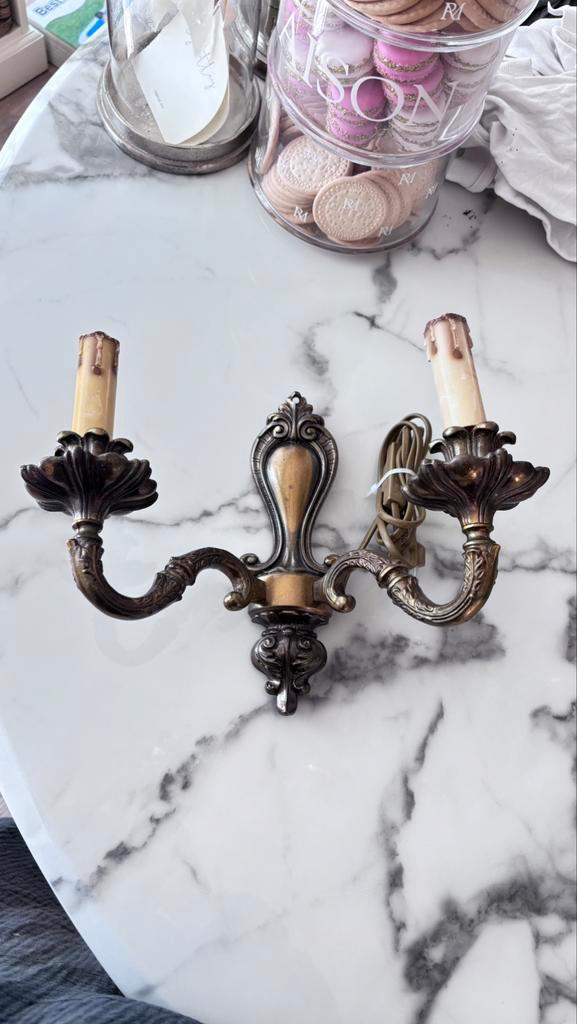 Antiek wandlampje, Antiek en Kunst, Antiek | Lampen, Ophalen of Verzenden