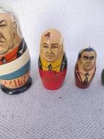 5 delige matroesjka set Baboesjka Russische presidenten, Verzamelen, Poppetjes en Figuurtjes, Ophalen of Verzenden