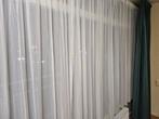 Vitrage / Witte gordijnen, Ophalen, 200 cm of meer, Wit, Zo goed als nieuw