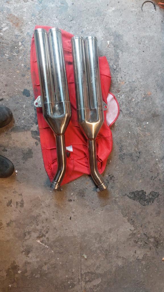 Kawasaki Z1000 03-06 Originele Einddempers, Motoren, Onderdelen | Overige, Gebruikt, Ophalen of Verzenden