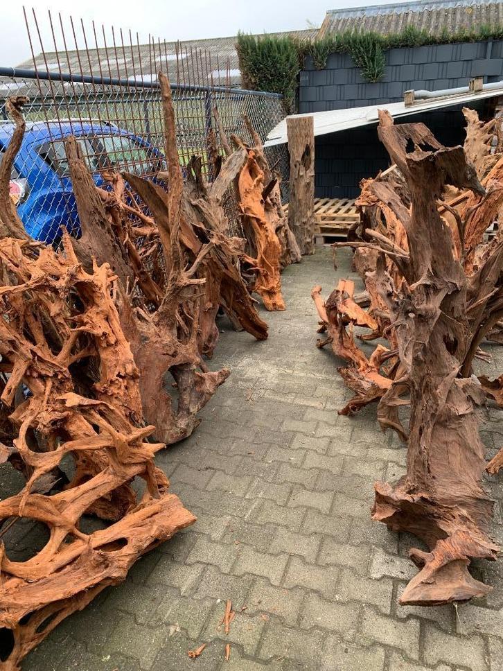 Mega assortiment aquariumhout, kom langs of bestel online, Dieren en Toebehoren, Vissen | Aquaria en Toebehoren, Nieuw, Plant(en), Steen of Hout