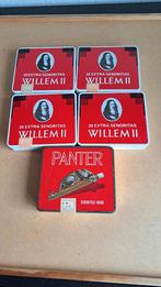Vintage Willem II & Panter Blikken, Ophalen of Verzenden, Gebruikt, Overige, Overige merken