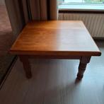 Te koop hele mooie salon tafel 80x80x46 €50,00 blank eiken, Ophalen, Zo goed als nieuw, Rechthoekig, 50 tot 100 cm