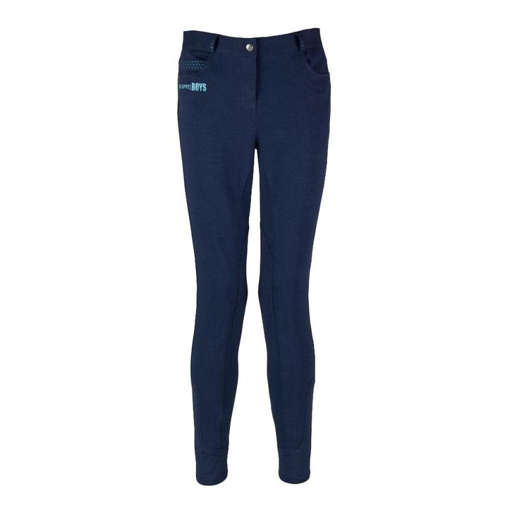 Red Horse Jongens rijbroek Finn Blauw maat 152, 164 en 176, Dieren en Toebehoren, Paardrijkleding, Nieuw, Kinderen, Onderkleding