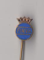 FINVA Bank Verzekering speldje, Verzamelen, Gebruikt, Niet vindbaar, Niet vindbaar, Speldje of Pin