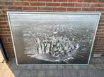 Ikea Vilshult schilderij Manhattan New York 140x100, Ophalen, Gebruikt, 125 cm of meer, Schilderij