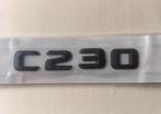 Mercedes Benz C230 embleem logo Mat Zwart, Verzenden