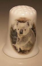 Koala beer op een foto vingerhoedje, Verzamelen, Ophalen of Verzenden, Nieuw, Porselein, Nederland