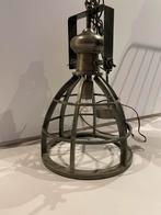 Industriële hanglamp metaal, Huis en Inrichting, Lampen | Tafellampen, Ophalen, Zo goed als nieuw, Metaal, 50 tot 75 cm