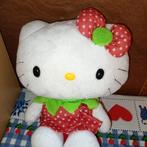 Hello Kitty aardbei knuffel Strawberry 25 cm groot, Ophalen of Verzenden