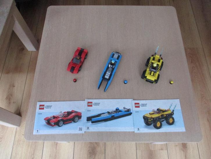 Lego 60395 City Combo Race Pack, Kinderen en Baby's, Speelgoed | Duplo en Lego, Zo goed als nieuw, Lego, Complete set, Ophalen of Verzenden
