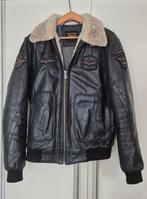PME Legend Hudson Leren Flight Jacket - Zo Goed Als Nieuw, Ophalen of Verzenden, Zo goed als nieuw, Zwart, PME Legend