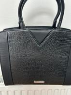 Hand tas zwart/wit, Sieraden, Tassen en Uiterlijk, Tassen | Reistassen en Weekendtassen, 30 cm of meer, Zwart, Minder dan 35 cm