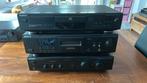 Sony cd speler, cassette deck en versterker, Ophalen, Zo goed als nieuw, Sony