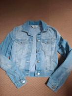 H&M stretch spijkerjasje 146/152, Meisje, H&M, Ophalen of Verzenden, Zo goed als nieuw